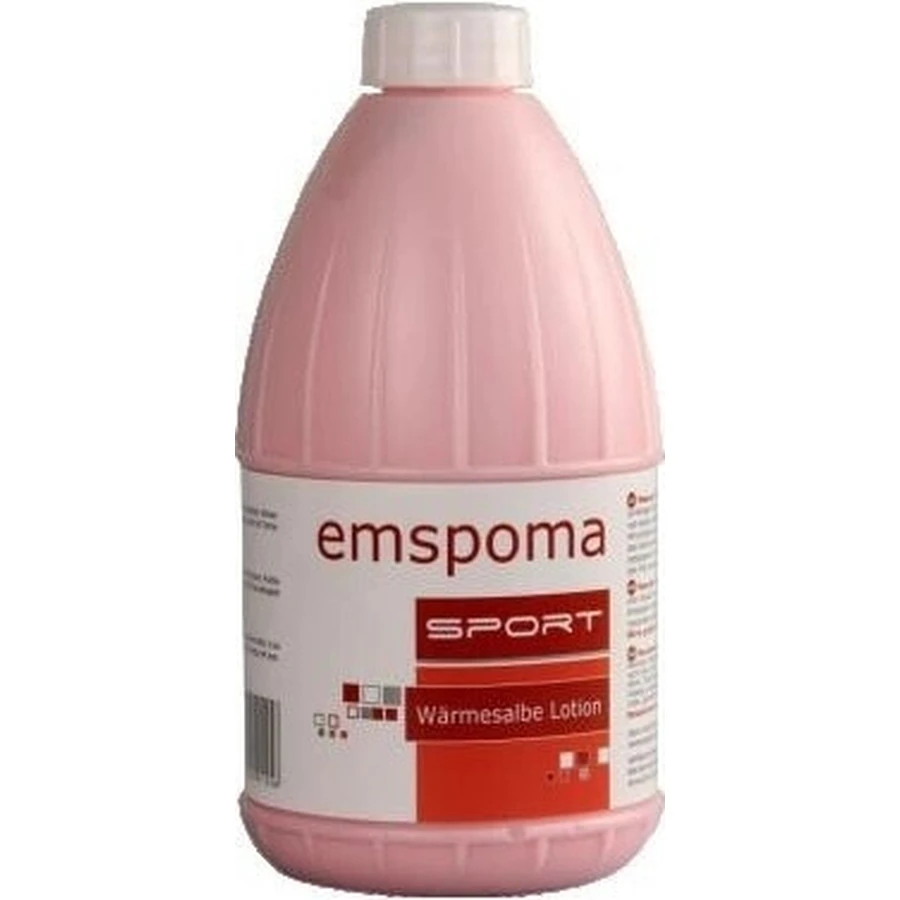 EMSPOMA Warming - rosa "O" 1×500 ml, emulsione da massaggio