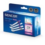 SENCOR SOX 009 SOX TESTS 1×33 pcs, têtes de remplacement pour douche buccale