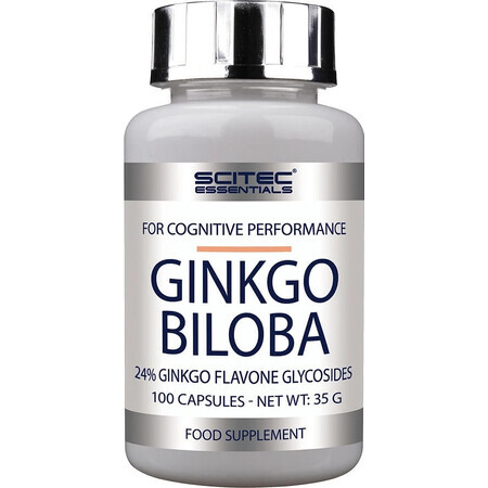 Scitec Nutrition Ginkgo Biloba 1×100 tbl, voedingssupplement