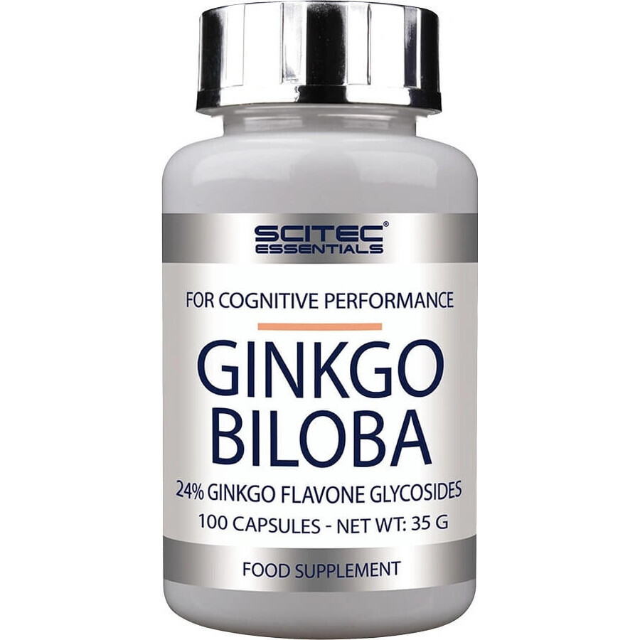 Scitec Nutrition Ginkgo Biloba 1×100 tbl, voedingssupplement