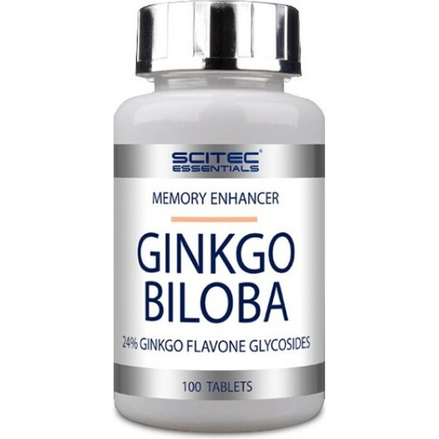 Scitec Nutrition Ginkgo Biloba 1×100 tbl, voedingssupplement