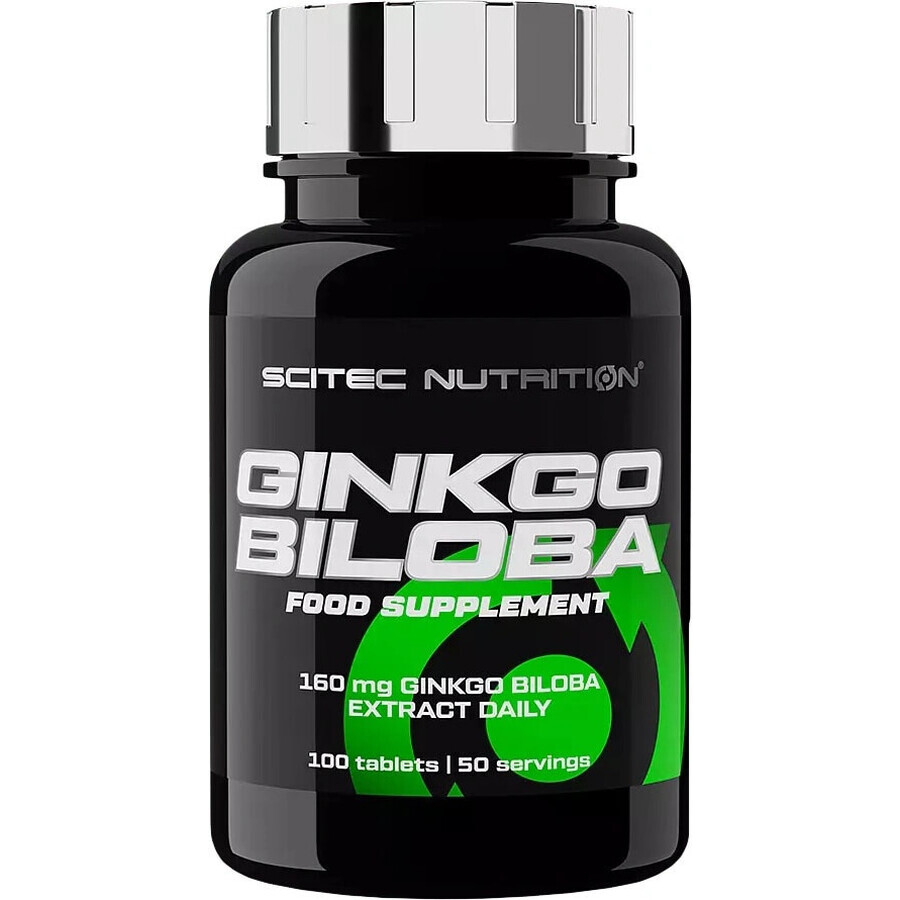 Scitec Nutrition Ginkgo Biloba 1×100 tbl, voedingssupplement