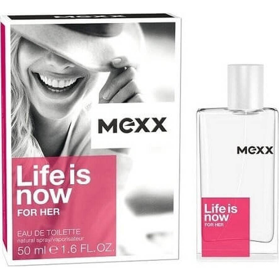 Mexx Life Is Now For Her Edt 15ml 1×15 ml, Eau de toilette