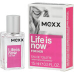 Mexx Life Is Now For Her Edt 15ml 1×15 ml, Eau de toilette