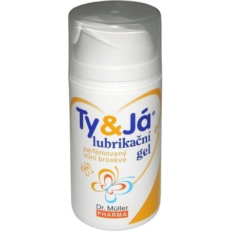 Dr. Müller TY&JÁ GEL LUBRIFICANT parfumat 1×100 ml, aromă de căpșuni