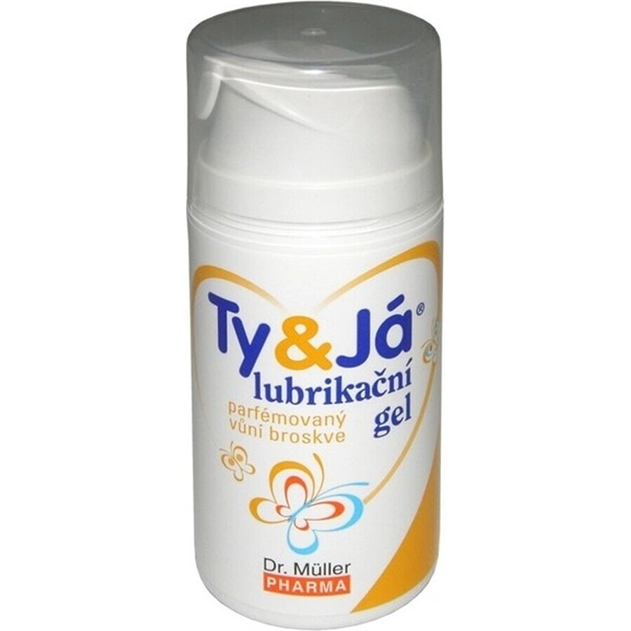 Dr. Müller TY&JÁ GEL LUBRIFICANT parfumat 1×100 ml, aromă de căpșuni