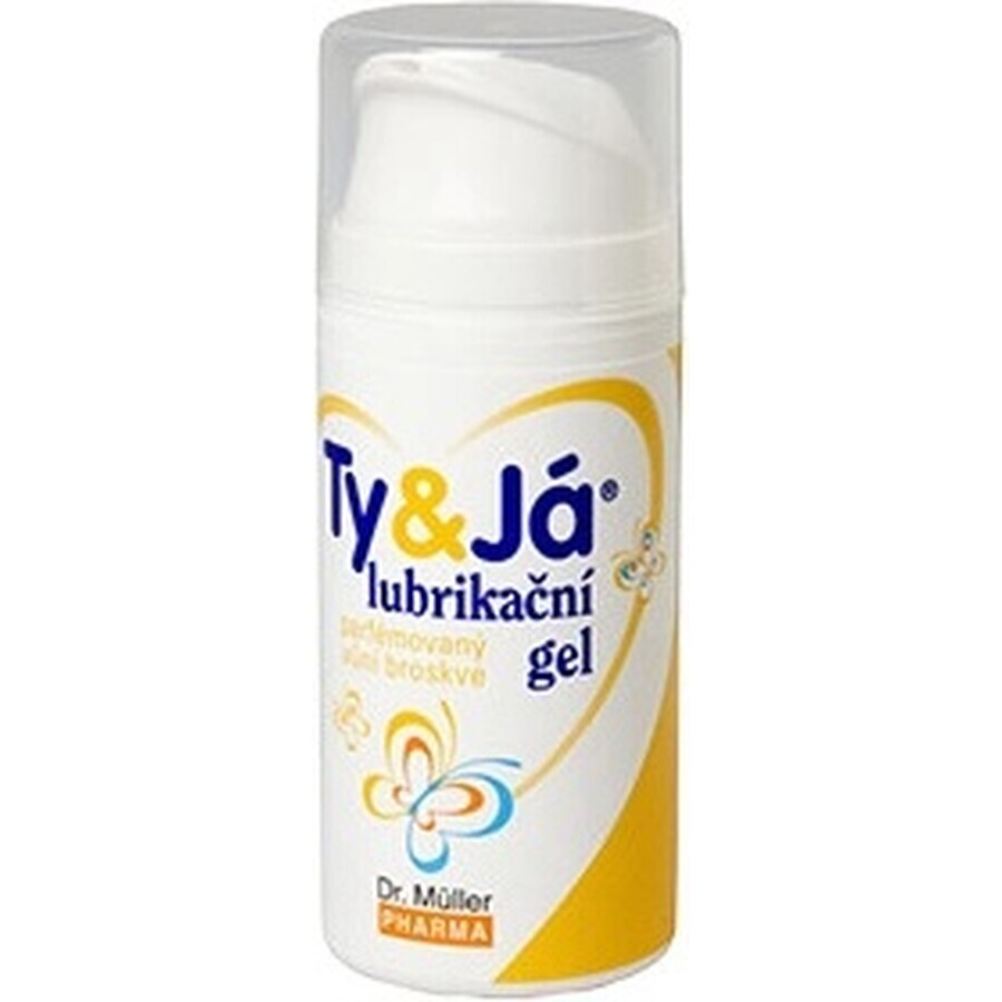 Dr. Müller TY&JÁ GEL LUBRIFICANT parfumat 1×100 ml, aromă de căpșuni