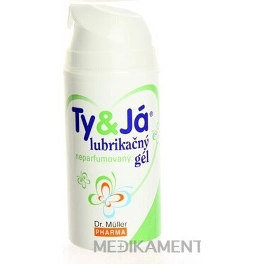 Dr. Müller TY&JÁ GEL LUBRIFICANT parfumat 1×100 ml, aromă de căpșuni