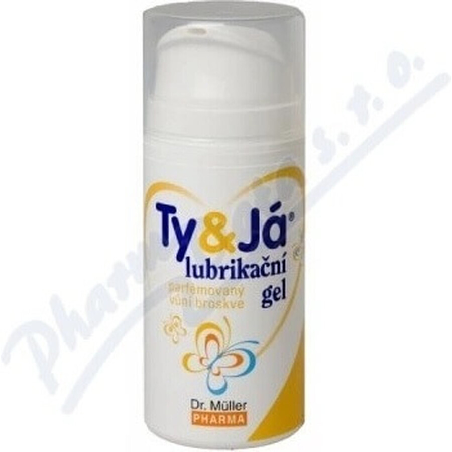 Dr. Müller TY&JÁ GEL LUBRIFICANT parfumat 1×100 ml, aromă de căpșuni