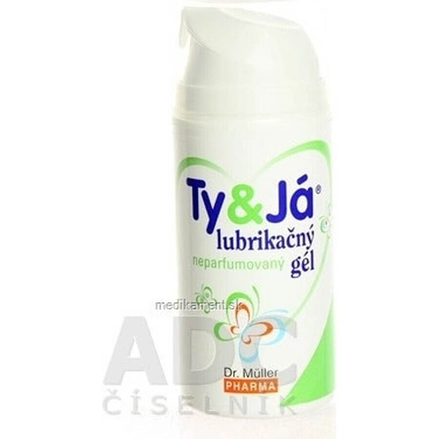 Dr. Müller TY&JÁ GEL LUBRIFICANT parfumat 1×100 ml, aromă de căpșuni