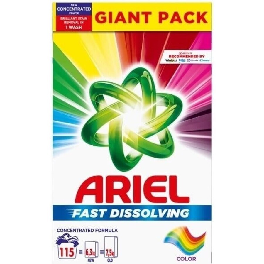 Ariel Poeder 6.325kg/115PD Kleur 1×6.32kg poeder