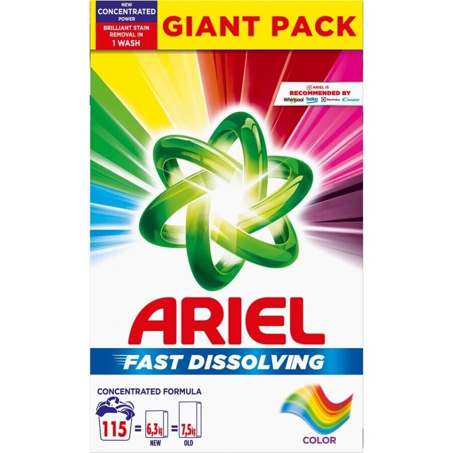 Ariel Poeder 6.325kg/115PD Kleur 1×6.32kg poeder