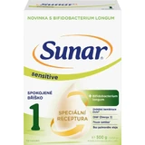 Sunar Sensitive 1 1 x 500g, Säuglingsnahrung für Säuglinge von Geburt an