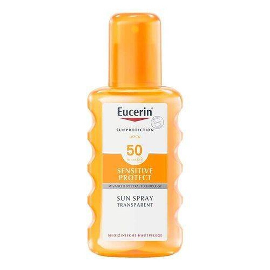 Eucerin SUN Dry Touch OIL CONTROL SPF 50+ 1×200 ml, heldere spray