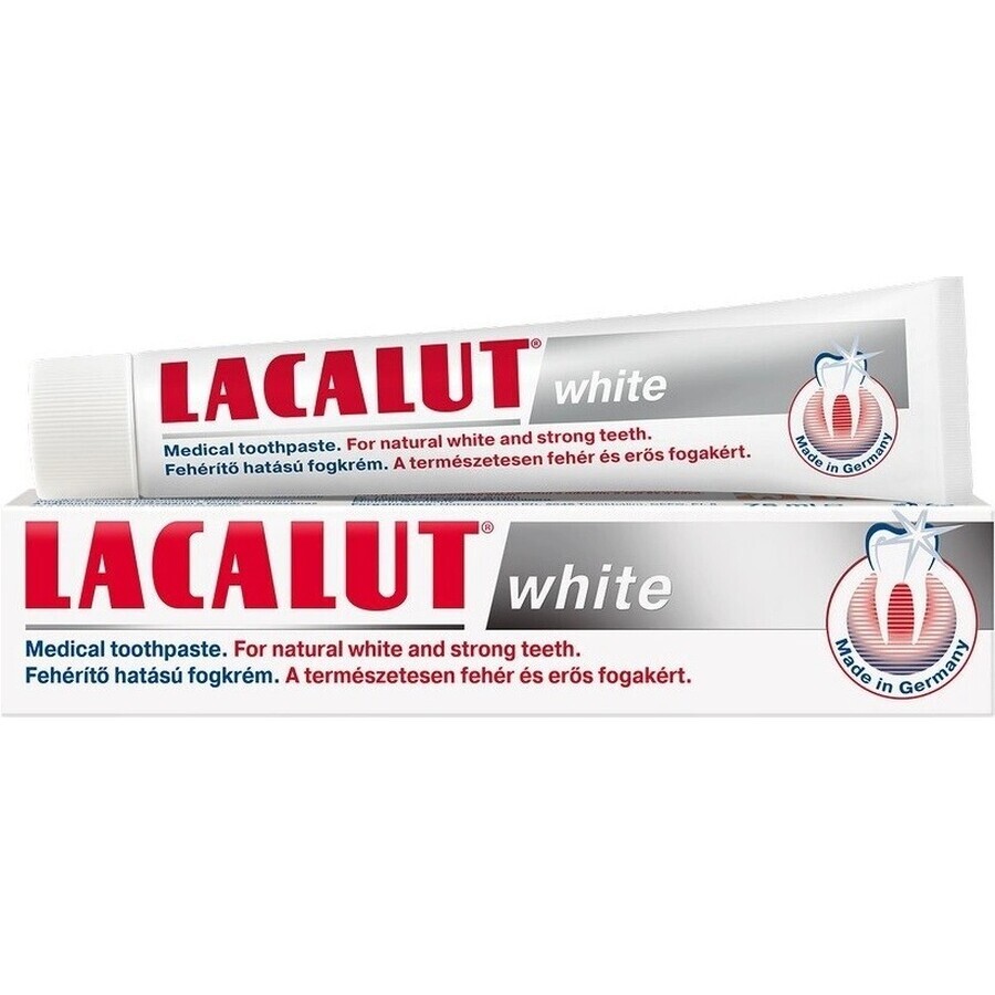 LACALUT WHITE TOOTH PASTE 1×75 ml, Paste