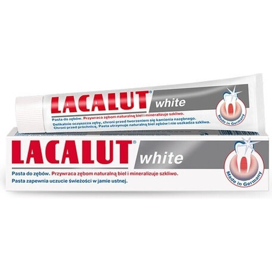 LACALUT WHITE TOOTH PASTE 1×75 ml, Paste