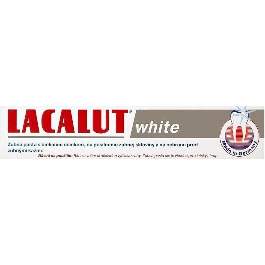 LACALUT WHITE TOOTH PASTE 1×75 ml, Paste