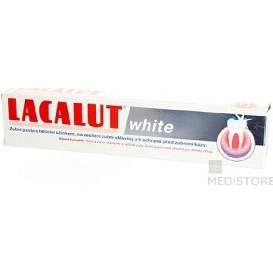 LACALUT WHITE TOOTH PASTE 1×75 ml, Paste