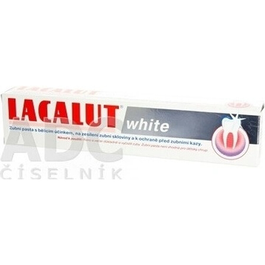 LACALUT WHITE TOOTH PASTE 1×75 ml, Paste