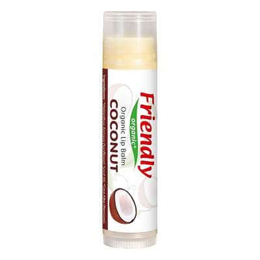 Kokosnoot Lippenbalsem, Friendly Organic