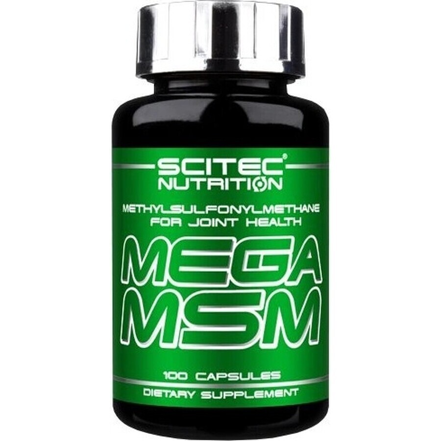 Scitec Nutrition Mega MSM 1×100 cps, voedingssupplement