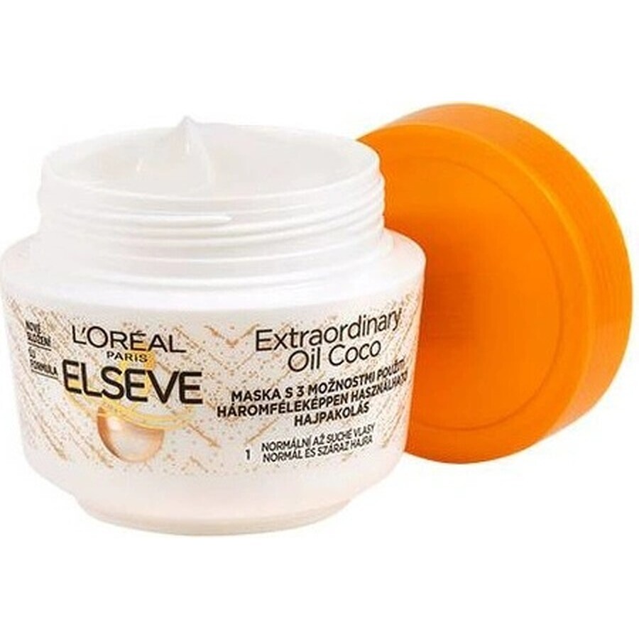 L'Oréal Paris Elseve Extraordinary Oil Coco Mask, 300 ml 1×300 ml masker