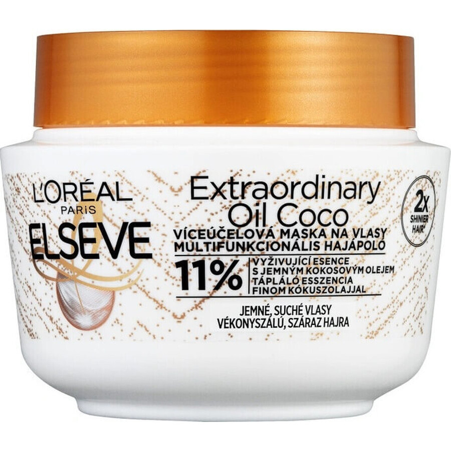 L'Oréal Paris Elseve Extraordinary Oil Coco Mask, 300 ml 1×300 ml masker