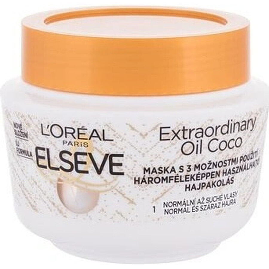 L'Oréal Paris Elseve Extraordinary Oil Coco Mask, 300 ml 1×300 ml masker