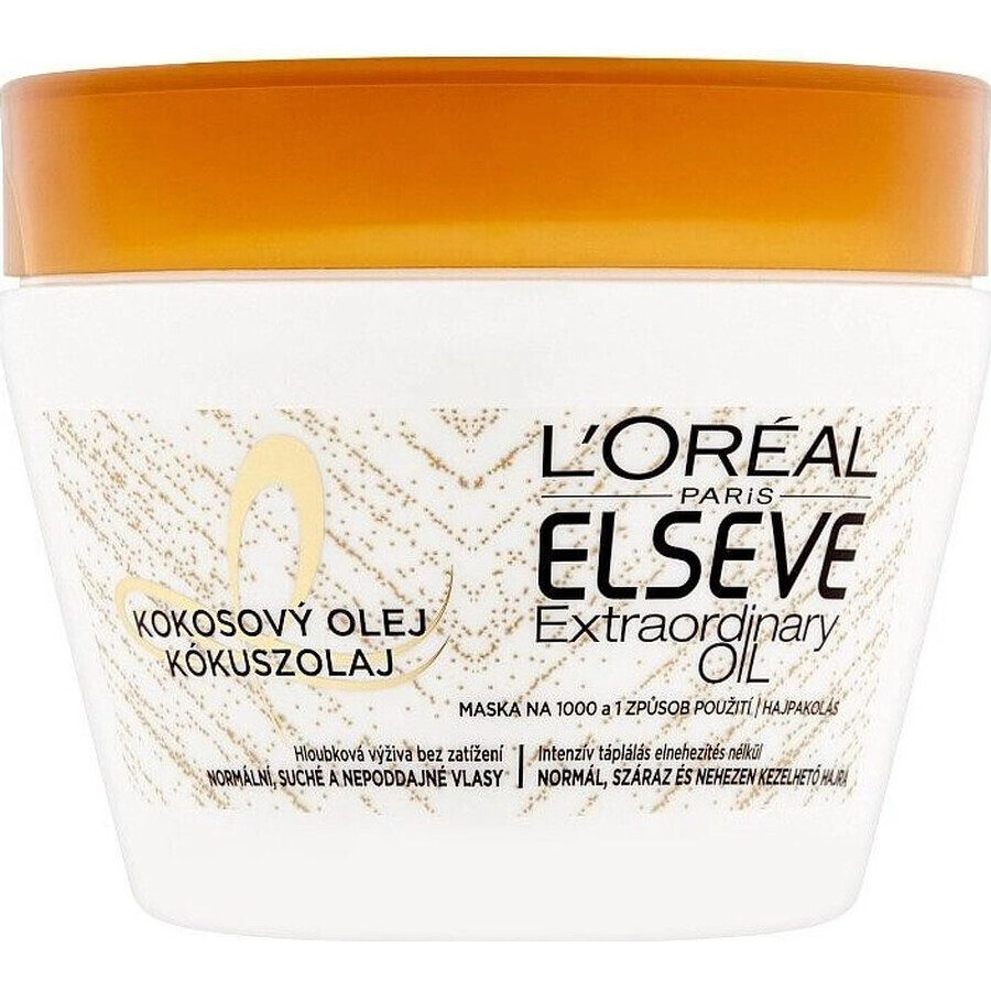 L'Oréal Paris Elseve Extraordinary Oil Coco Mask, 300 ml 1×300 ml masker