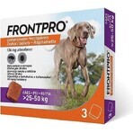 FRONTPRO® antiparasitaire kauwtabletten voor honden (25-50 kg) 1×3 tbl, antiparasitaire tabletten