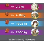 FRONTPRO® antiparasitaire kauwtabletten voor honden (25-50 kg) 1×3 tbl, antiparasitaire tabletten