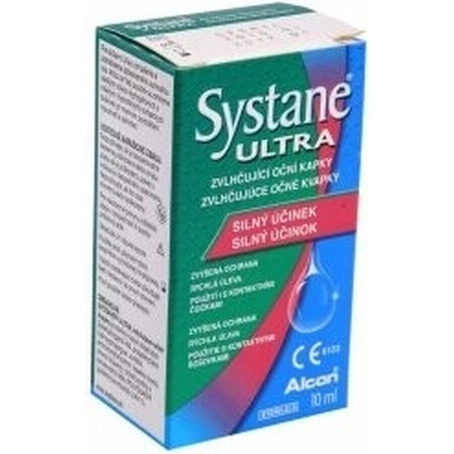 SYSTANE ULTRA Konservierungsmittelfrei 1×10 ml, befeuchtende Augentropfen (sterile Lösung)