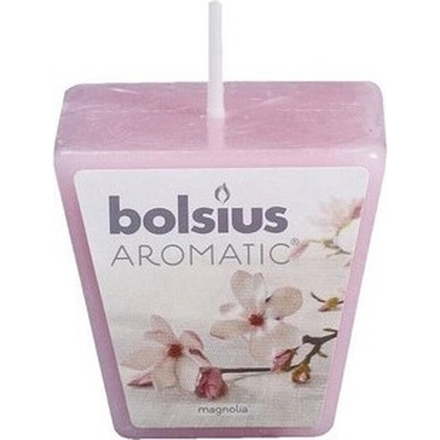 Bolsius Aromatic 2.0 Votive Votive 48mm Magnolia, scented candle 1×1 pc, scented candle