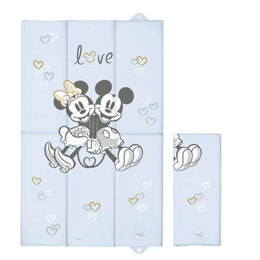 CEBA Reisdeken (50x80) Disney Minnie & Mickey Blauw 1×1 stuk