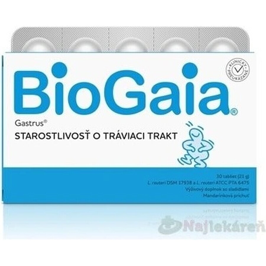 BIOGAIA GASTRUS TBL 30 1×30 tbl, integratore alimentare