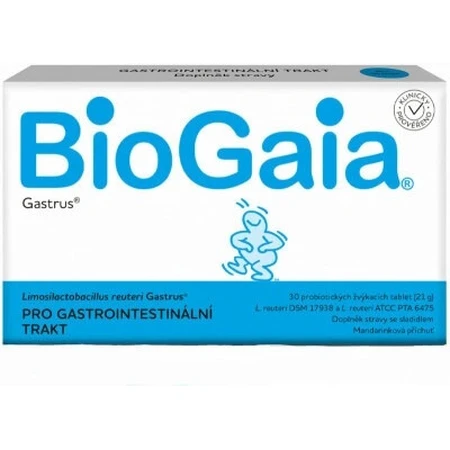 BIOGAIA GASTRUS TBL 30 1×30 tbl, suplement diety: ceny i cechy