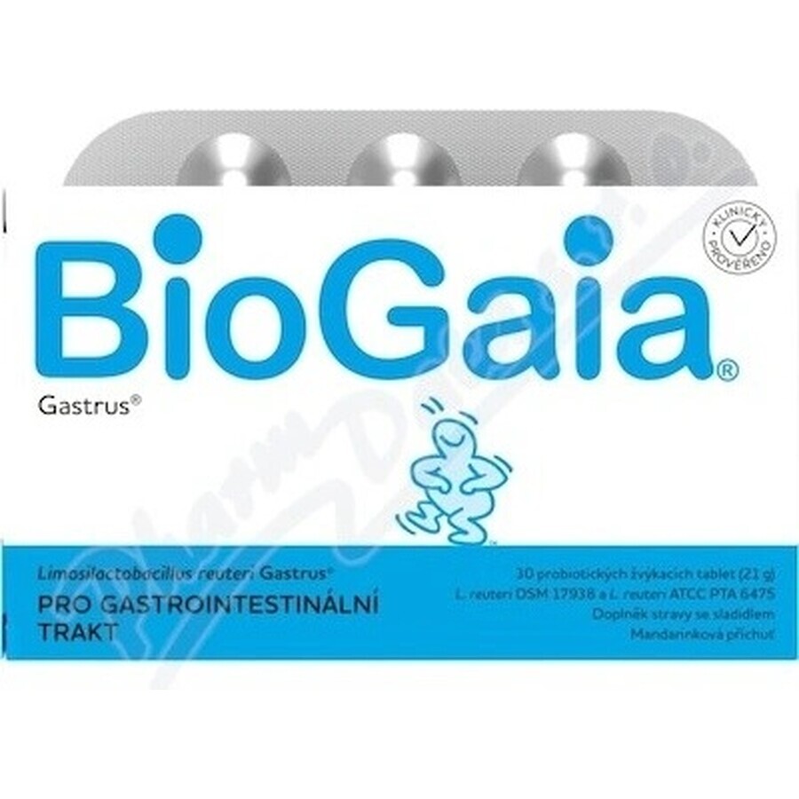 BIOGAIA GASTRUS TBL 30 1×30 tbl, integratore alimentare