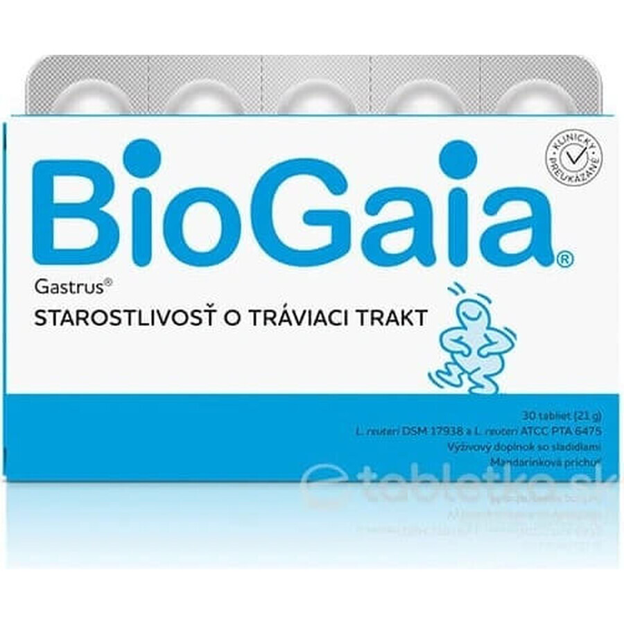 BIOGAIA GASTRUS TBL 30 1×30 tbl, integratore alimentare