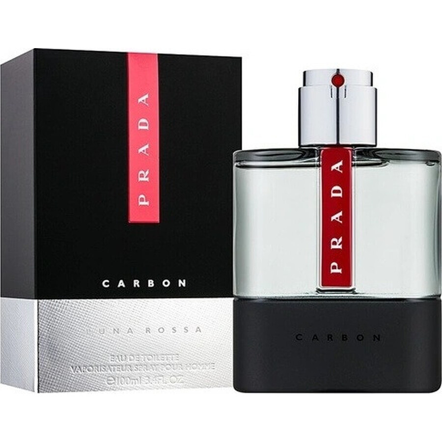 Prada Luna Rossa Carbon Edt 50ml 1×50 ml, Eau de Toilette