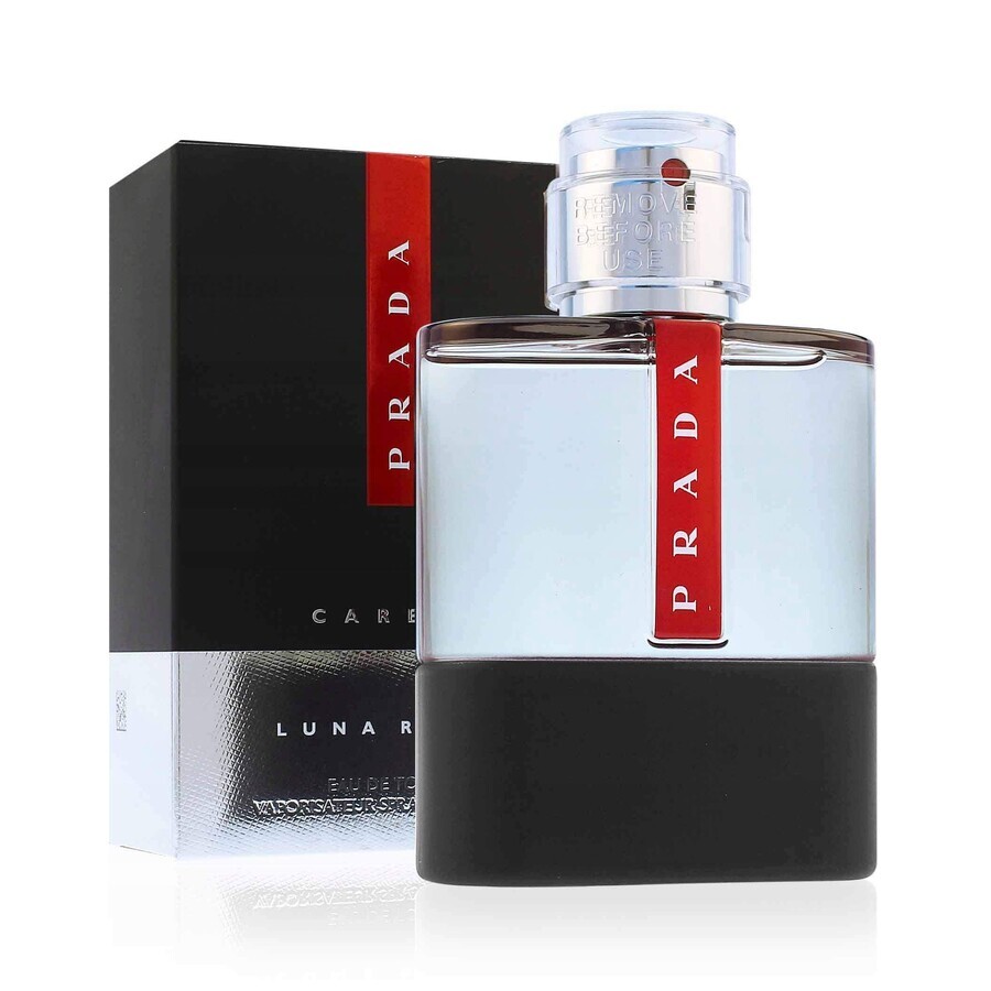 Prada Luna Rossa Carbon Edt 50ml 1×50 ml, Eau de Toilette