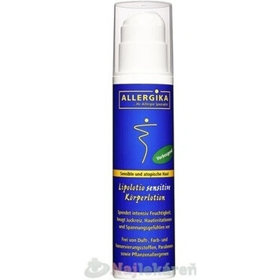 ALLERGIKA SENSITIVE DUO 1×1 set, (Lipolotio Sensitive 200 ml + Hydrolotio Sensitive 200 ml)