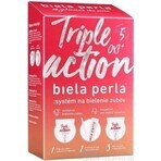 White Perla System triple action oxi+ 1×1 pc, teeth whitening system