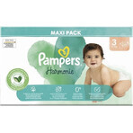 PAMPERS HARMONIE BABY DIAPERS V.3 6-10KG 87KS 1×87 buc, scutece în mărimea 3