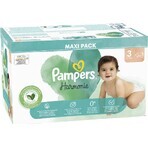 PAMPERS HARMONIE BABY DIAPERS V.3 6-10KG 87KS 1×87 buc, scutece în mărimea 3