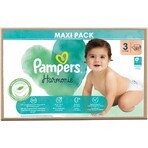 PAMPERS HARMONIE BABY DIAPERS V.3 6-10KG 87KS 1×87 buc, scutece în mărimea 3