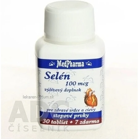 MedPharma SELEN 100 µg 1×37 tbl, selenium