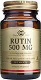 Solgar Rutine 500 mg hoge dagelijkse dosis, 50 tabletten 1&#215;50 tbl, voedingssupplement