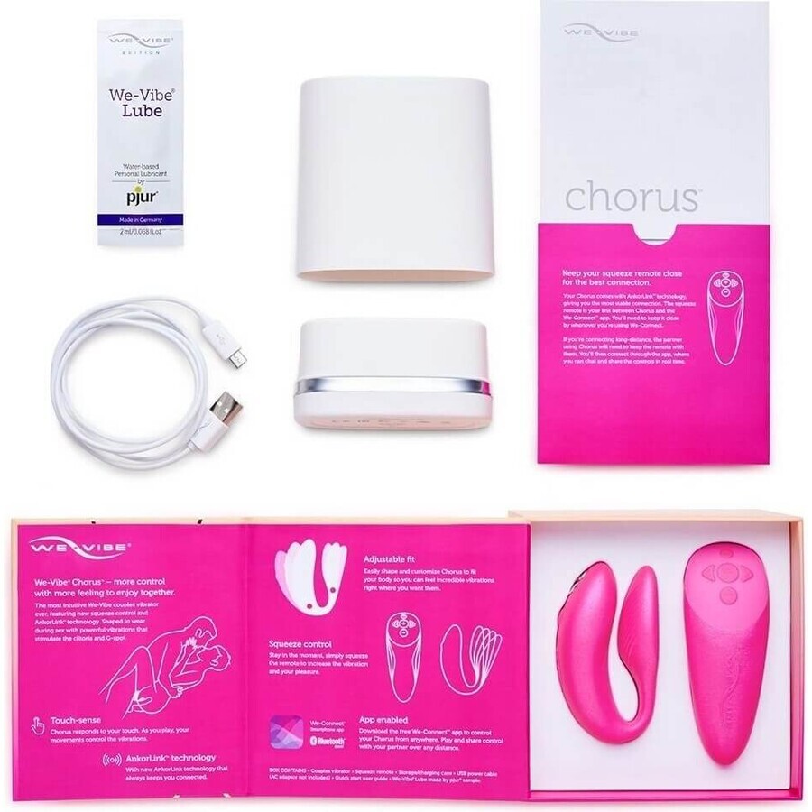 We-Vibe Vibrator CHORUS vibrator paars CHORUS 1×1 pc, vibrator