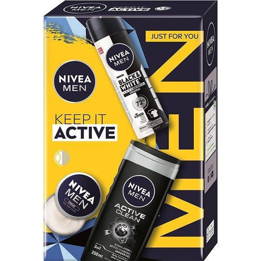 NIVEA MEN BOX DEO ORIGINAL DEODORANT 1×1 Stück, Geschenkpackung