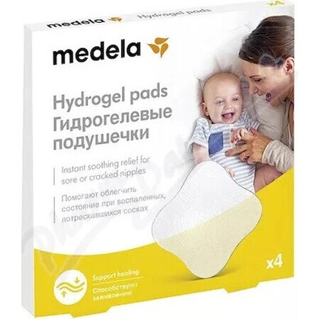 Medela Cuscinetti idrogel - 4 pezzi 1×4 pezzi, Cuscinetti idrogel